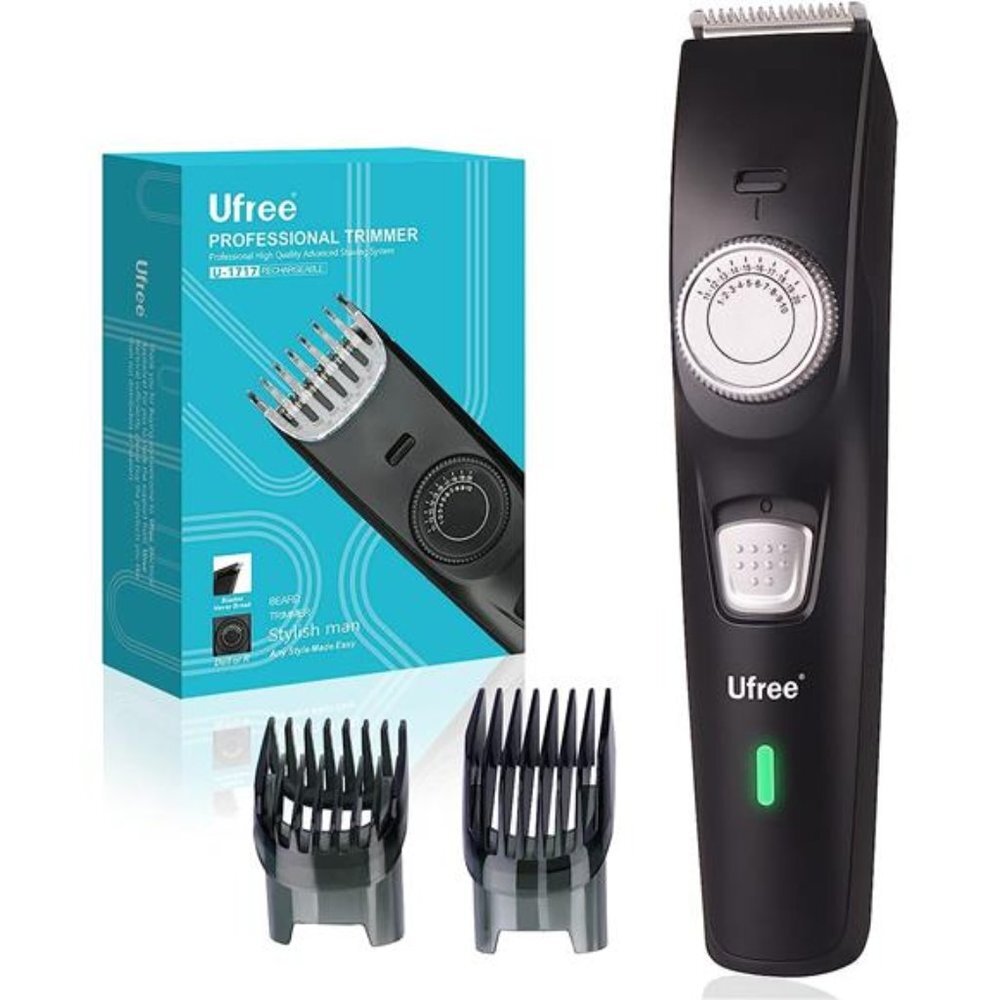 Beard Trimmer for Men Adjustable,Showerproof HairMustache Trimmer with Precision